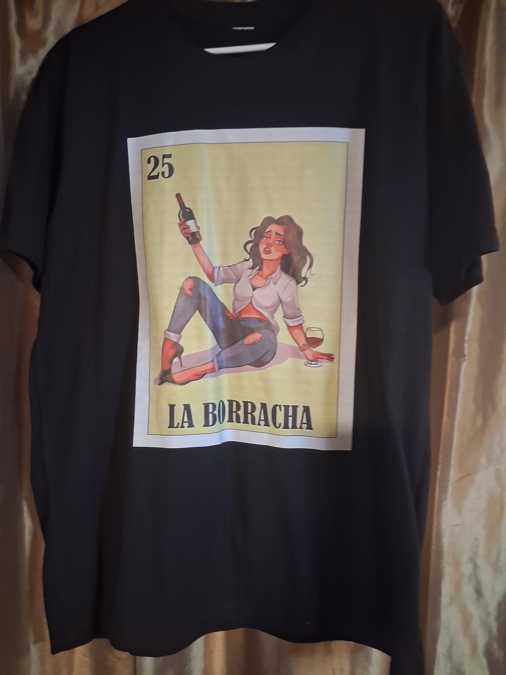 La Borracha Graphic Short Sleeve Tee - Black